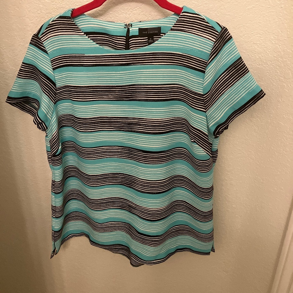 The Limited striped blouse size M